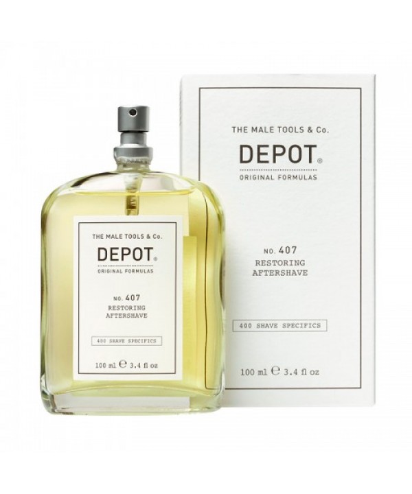 DEPOT no. 407 RESTORING AFTERSHAVE Възстановяващ афтършейв 100 ml