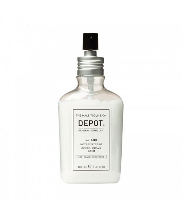 DEPOT no. 408 MOISTURIZING AFTER SHAVE BALM Овлажняващ афтършейв балсам .classic cologne 100 ml