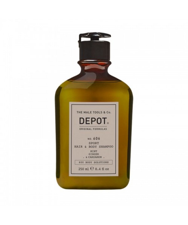 DEPOT no. 606 SPORT HAIR & BODY SHAMPOO Спортен шампоан за коса и тяло 250 ml