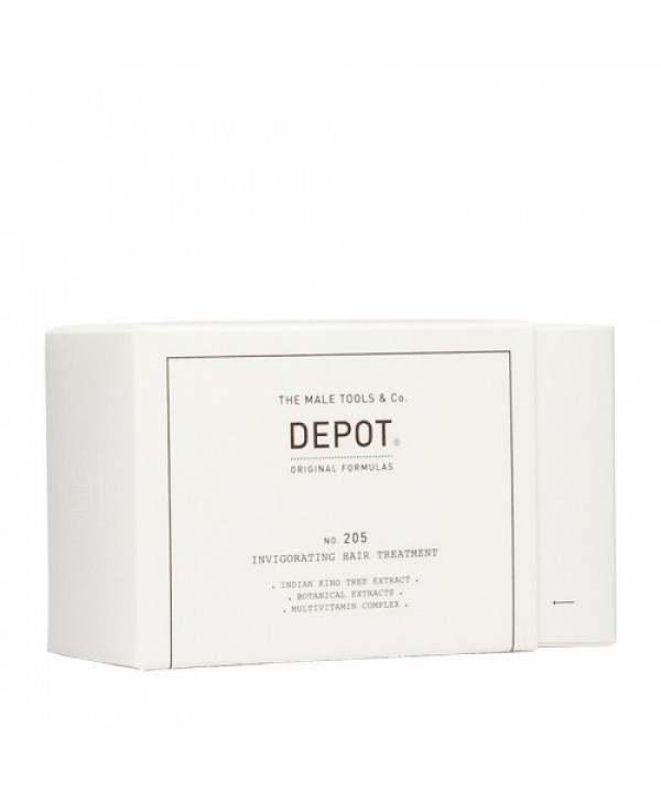 DEPOT no. 205 INVIGORATING HAIR TREATMENT Подсилващ лосион за коса за мъже 10x5 ml