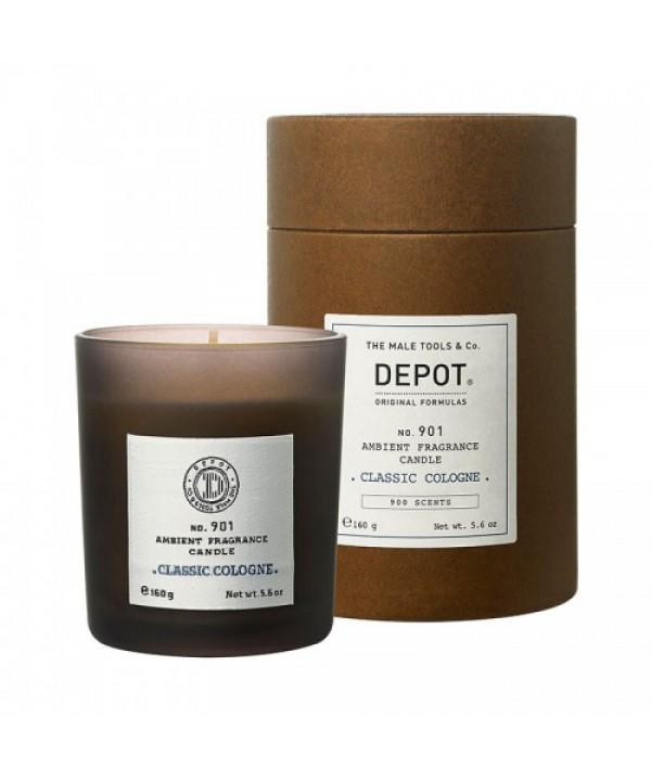 DEPOT no. 901 AMBIENT FRAGRANCE CANDLE Ароматна свещ .classic cologne 160 gr