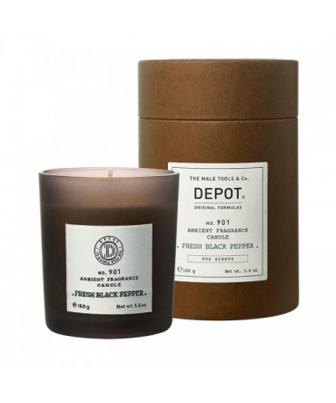 DEPOT no. 901 AMBIENT FRAGRANCE CANDLE Ароматна свещ .fresh black pepper 160 gr