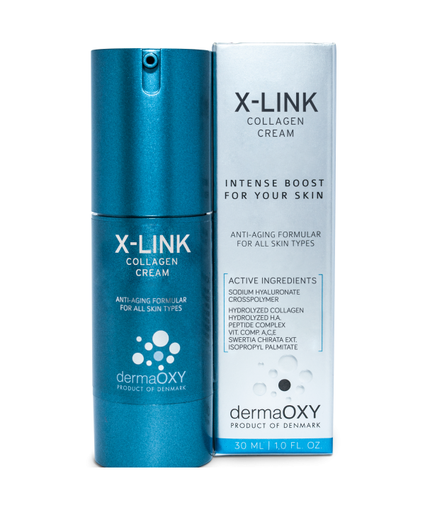 X-LINK Creme dermaOxy 30ml Възвръщащ младостта крем с хиалурон